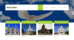 Desktop Screenshot of diocesedeerexim.org.br